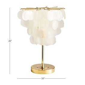 Capiz Table Lamp