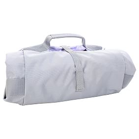 Jet-Set Pastel Tie-Dye Recycled Large Rolling Duffle Bag