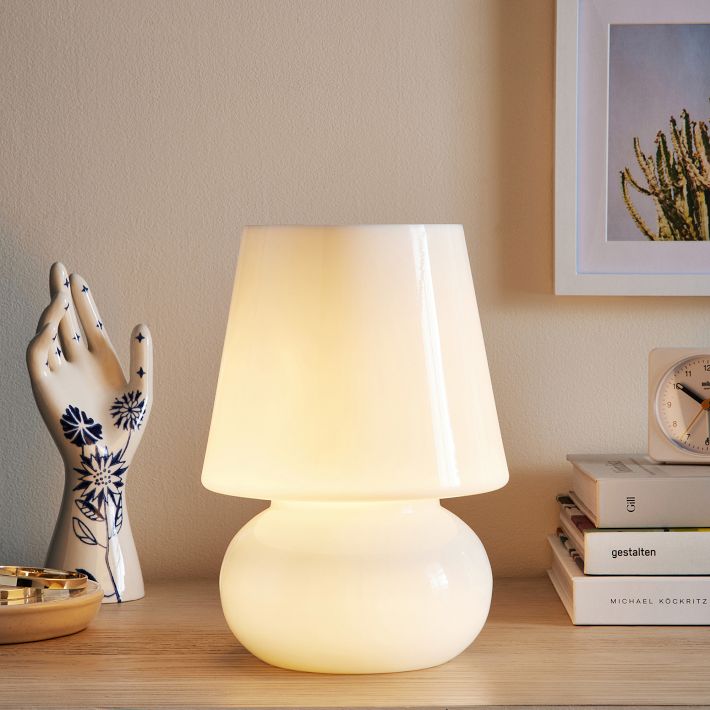 Dome Glass Table Lamp