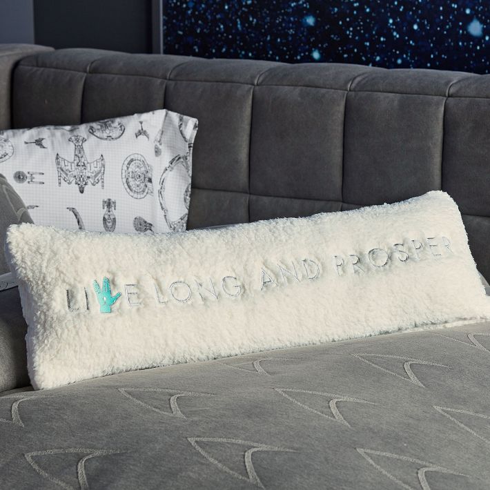 <em>Star Trek</em>&#8482; Live Long and Prosper Cozy Pillow