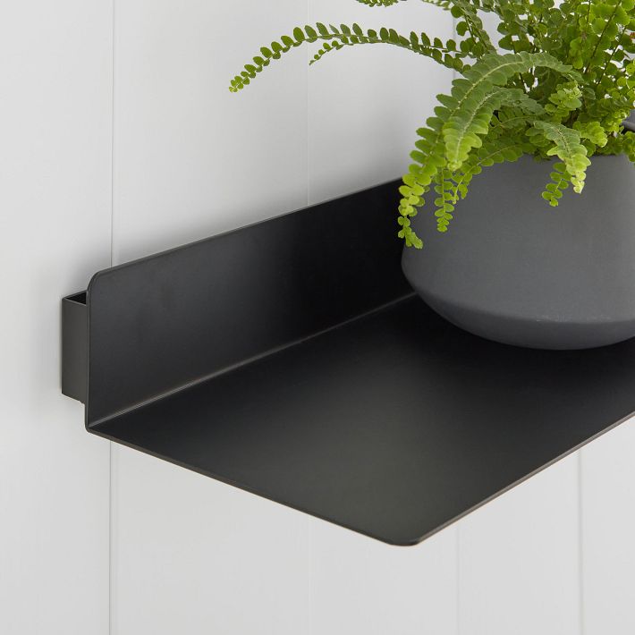 Adelphi Wall Shelf, Black