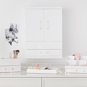 Elle Lacquer Wall Beauty Organizer