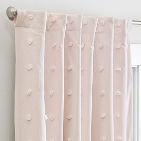 Tufted Dot Blackout Curtain