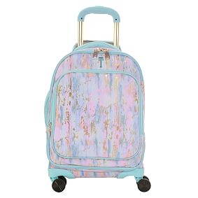Jet-Set Artsy Recycled Carry-on Luggage