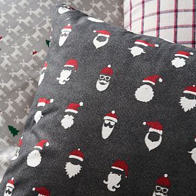 Cool Santa Organic Flannel Sheet Set