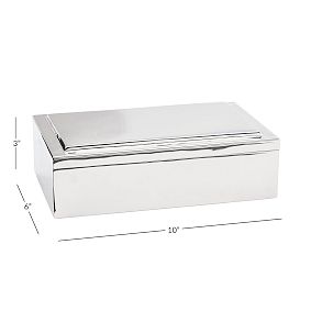 Silver Engravable Keepsake Box