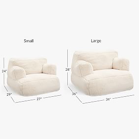 Sherpa Ivory Eco Lounger