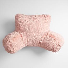 Fluffy Luxe Faux-Fur Backrest Pillow Cover