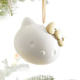 Hello Kitty&#174; Head 3-D Molded Ornament