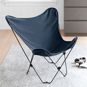 Canvada Ink Blue Indoor/Outdoor Butterfly Chair