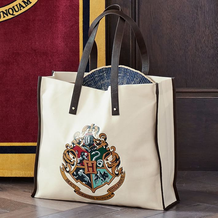 Harry Potter&#8482; Hogwarts&#8482; Recycled Canvas Tote Bag