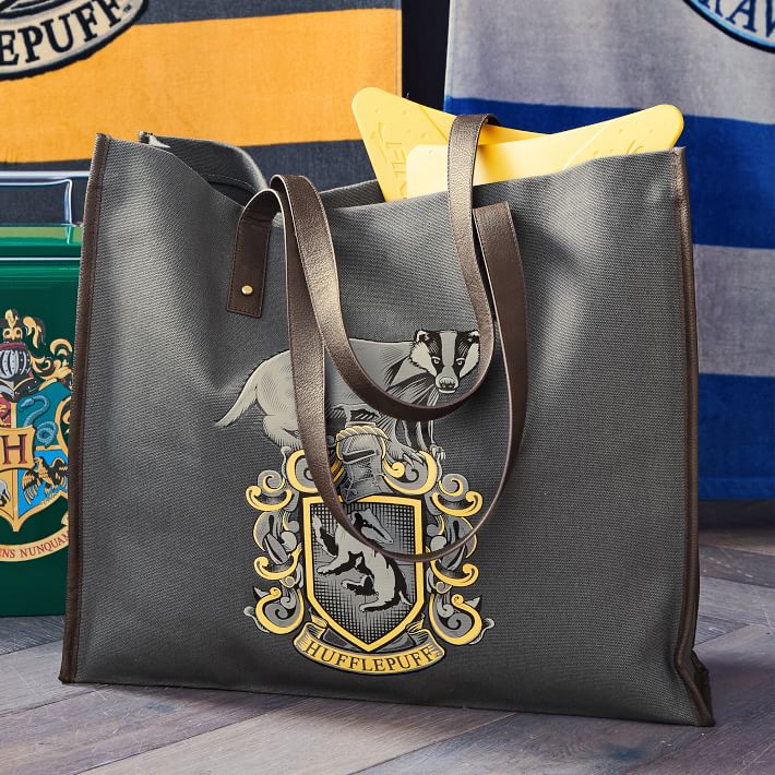Harry Potter&#8482; Hufflepuff&#8482; House Pride Recycled Canvas Tote Bag