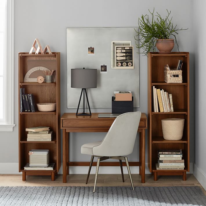 Tilden Small Space Desk &amp; Bookcase Set
