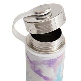 Slim Pastel Tie-Dye Water Bottle
