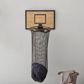 Basketball Hoop Over The Door Hamper