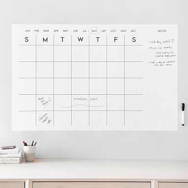 Dry Erase Calendar Decals | Pottery Barn Teen