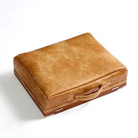 Vegan Leather Caramel Adjustable Lapdesk