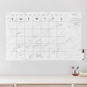 Dry Erase Calendar Decals