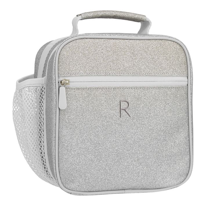 Gear-Up Silver/Gold Ombre Glitter Classic Lunch Bag