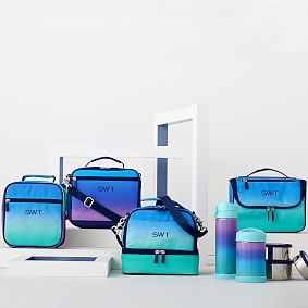 Gear-Up Ombre Dual Compartment Lunch Box