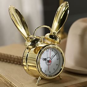 The Emily &amp; Meritt Bunny Alarm Clocks