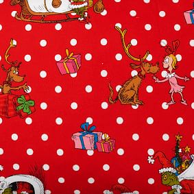 Dr. Seuss's The Grinch&#8482; Organic Festive Flannel Pajama Set