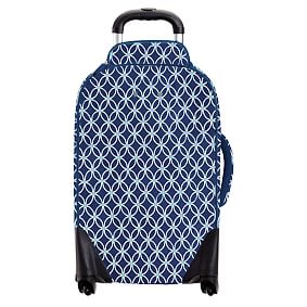 Jet-Set Navy Petal Chain Carry-On Suitcase | Clearance | Pottery Barn Teen