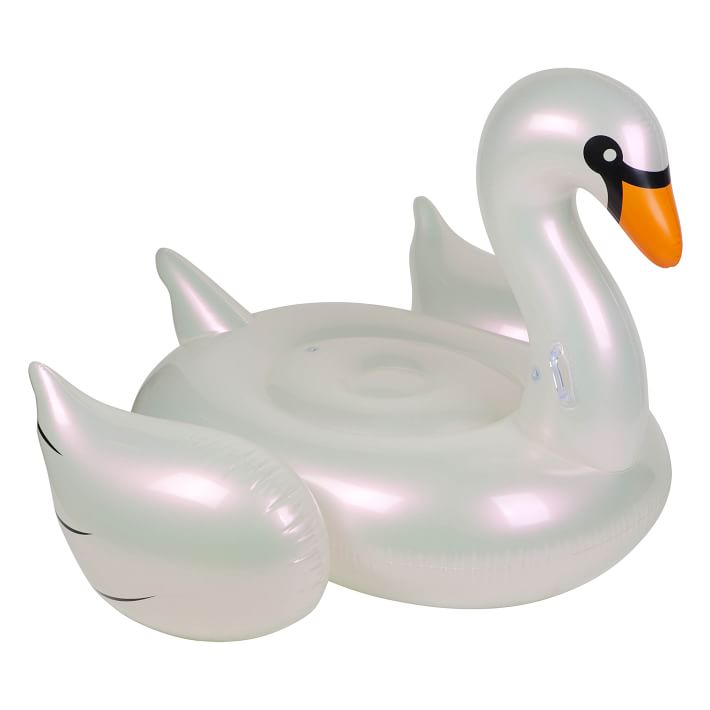Sunnylife&#174; Pearl Swan Pool Float
