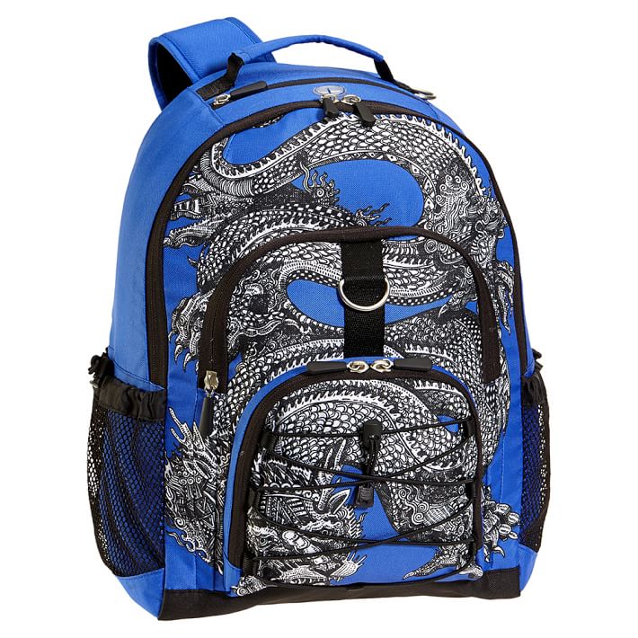 Arte Sempre Blue Dragon Backpack