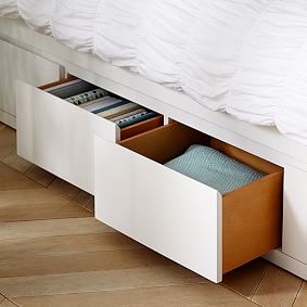 Floral Cut-Out Storage Bed