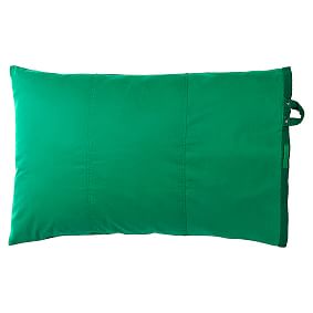 Classic Metro Duvet Cover &amp; Pillowcase, Bright Green