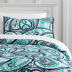 Paisley Perfect Value Comforter Set with Sheets, Pillowcase, Comforter + Sham