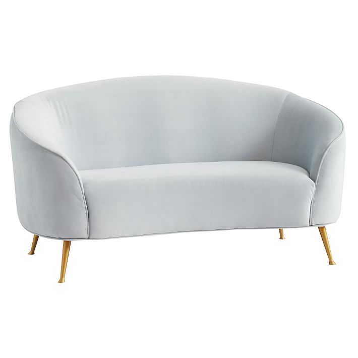 Curved Loveseat