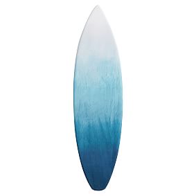 Surfboard Pinboard, Ombre Blue