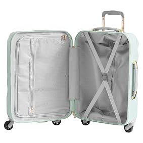 Luxe Hard-Sided Mint Carry-on Spinner