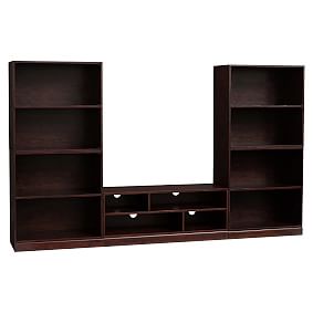 Stack Me Up Tall Media Bookcase Superset