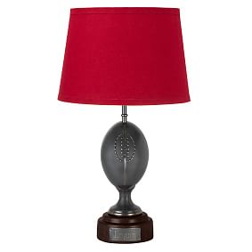 Sports Trophy Table Lamp, Football