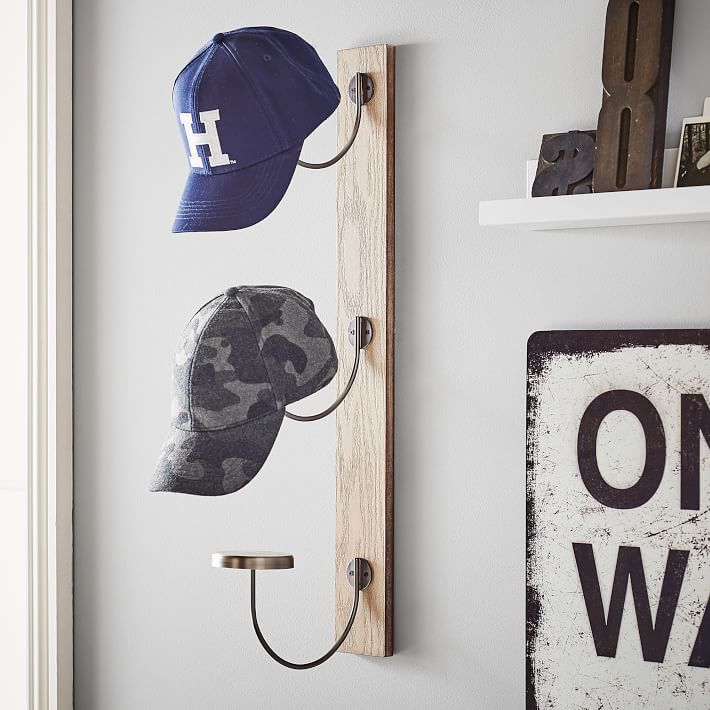 Wall Hat Hooks Design Ideas