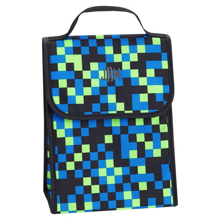 Gear-Up Neon Pixel Carryall Lunch Bag