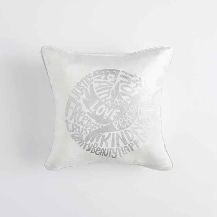 St. Jude Metallic Inspiration Pillow Cover