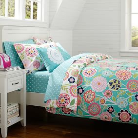 Seaside Floral Duvet