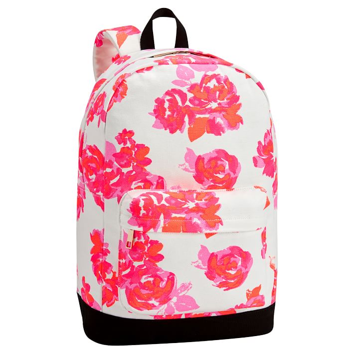Emily &amp; Meritt Neon Roses Backpack
