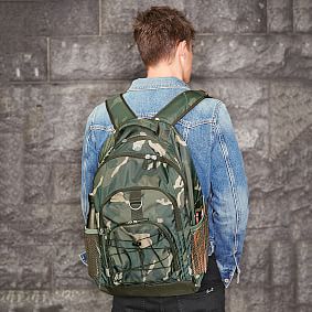 Gear-Up Olive Camo Backpack
