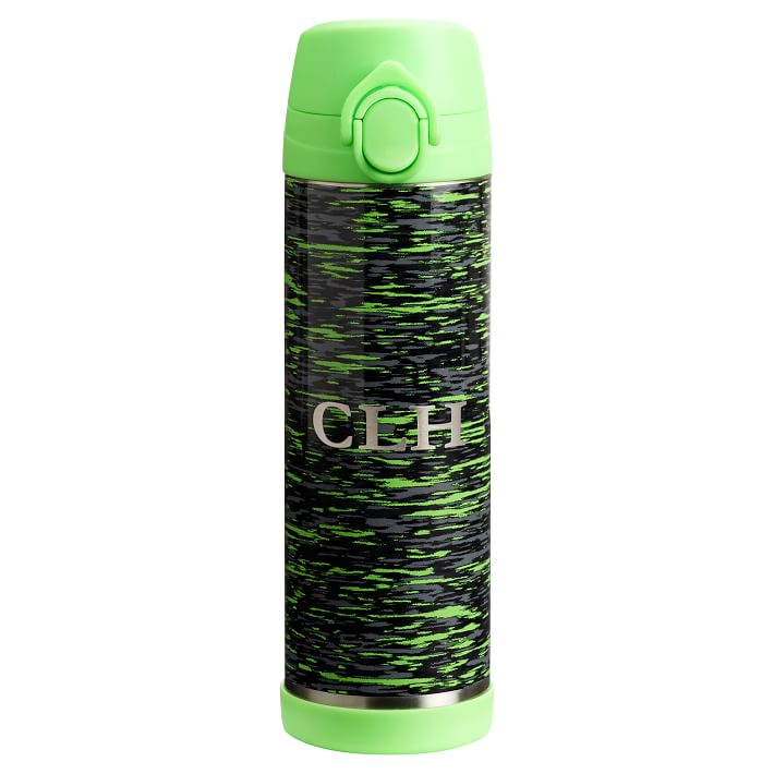 Green Static 17 oz Water Bottle