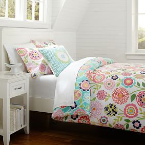 Seaside Floral Duvet