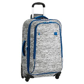 Getaway Gray Static Checked Spinner