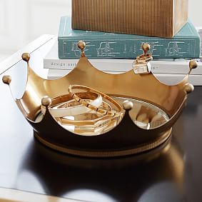 Emily &amp; Meritt Crown Tray