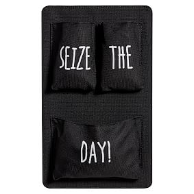 Black &quot;Seize The Day&quot; Essentials Pocket