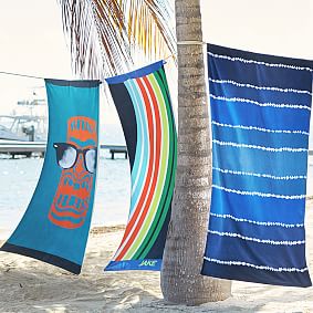 Tiki Beach Towel