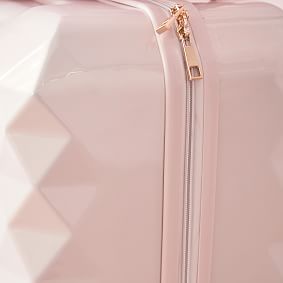 Luxe Hard-Sided Blush Carry-on Spinner